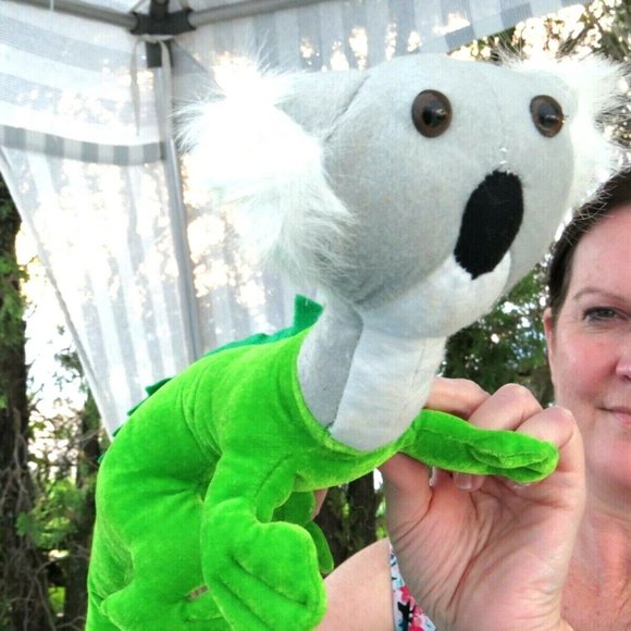 ULTRA RARE KTW ANA Part Koala Part‎ Iguana Kiwanis Kiwana Plush Stuffed Animal - Picture 2 of 6